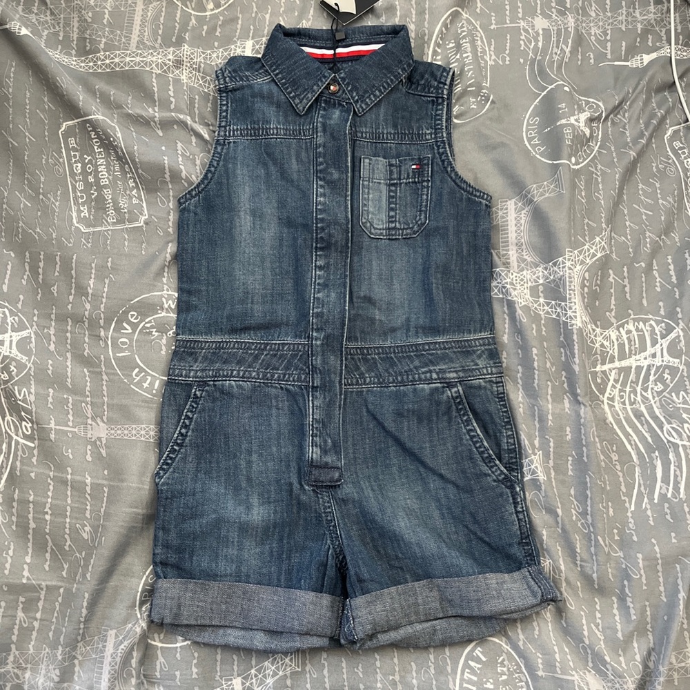 Kids Denim Romper